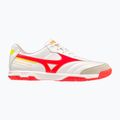 Buty piłkarskie męskie Mizuno Morelia Sala Classic IN white/flery coral2/bolt2 7