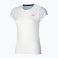 Koszulka tenisowa damska Mizuno Charge Printed Tee white 3