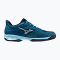 Buty do tenisa męskie Mizuno Wave Exceed Light 2 AC moroccan blue/white/bluejay 9