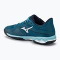 Buty do tenisa męskie Mizuno Wave Exceed Light 2 AC moroccan blue/white/bluejay 3