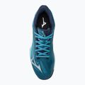 Buty do tenisa męskie Mizuno Wave Exceed Light 2 AC moroccan blue/white/bluejay 5