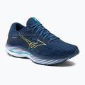 Buty do biegania męskie Mizuno Wave Rider 27 navy peony/sharp green/swim cap