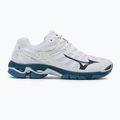 Buty do siatkówki Mizuno Wave Voltage white/sailor blue/silver 2