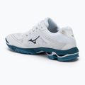 Buty do siatkówki Mizuno Wave Voltage white/sailor blue/silver 3