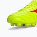 Buty piłkarskie Mizuno Morelia II Pro MD safety yellow/fiery coral 2/galaxy silver 8