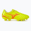 Buty piłkarskie Mizuno Monarcida Neo III Select MD safety yellow/fiery coral 2 2