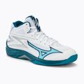 Buty do siatkówki Mizuno Thunder Blade Z Mid white/sailor blue/silver