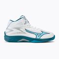 Buty do siatkówki Mizuno Thunder Blade Z Mid white/sailor blue/silver 2
