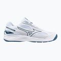 Buty do siatkówki Mizuno Cyclone Speed 4 white/sailor blue/silver 8