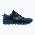 Buty do biegania męskie Mizuno Wave Mujin 10 dress blues/sharp green/swim cap 9