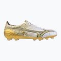 Buty piłkarskie Mizuno Αlpha Japan Md white/ge gold/black 8