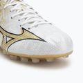 Buty piłkarskie męskie Mizuno Alpha Japan AG white/ge gold/black 7