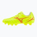 Buty piłkarskie dziecięce Mizuno Monarcida Neo III Select safety yellow/fiery coral 2 3