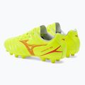 Buty piłkarskie dziecięce Mizuno Monarcida Neo III Select safety yellow/fiery coral 2 4