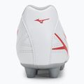 Buty piłkarskie dziecięce Mizuno Monarcida Neo III Select Jr MD white/radiant red 6