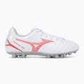 Buty piłkarskie dziecięce Mizuno Monarcida Neo III Select AG white/radiant red 2