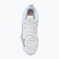 Buty do siatkówki damskie Mizuno Wave Momentum 3 white/ navy peony/ peach parfait 5