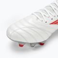 Buty piłkarskie męskie Mizuno Morelia Neo IV Β Japan Mix white/radiant red/hot coral 7