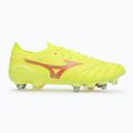 Buty piłkarskie męskie Mizuno Morelia Neo IV β Elite MIX safety yellow/fiery coral 2/safety yellow 2