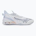 Buty do piłki ręcznej damskie Mizuno Wave Mirage 5 white/navy peony/peach parfait 2