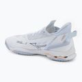 Buty do piłki ręcznej damskie Mizuno Wave Mirage 5 white/navy peony/peach parfait 3