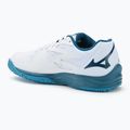 Buty do siatkówki dziecięce Mizuno Lightning Star Z7 white/sailor blue/silver 3