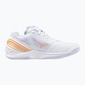 Buty do piłki ręcznej damskie Mizuno Wave Stealth Neo white/navy peony/peach parfait 2