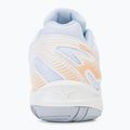 Buty do siatkówki Mizuno Cyclone Speed 4 white/peach parfait/halogen blue 6