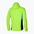 Kurtka do biegania męska Mizuno Alpha Jacket lime 2