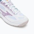 Buty do piłki ręcznej dziecięce Mizuno Stealth Star 2 Jr white/patrician purple/quince 7