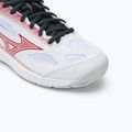 Buty do piłki ręcznej dziecięce Mizuno Stealth Star 2 J white/salsa/black 7