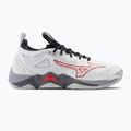 Buty do siatkówki męskie Mizuno Wave Momentum 3 white/salsa/black 2