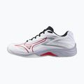 Buty do siatkówki dziecięce Mizuno Lightning Star Z7 white/salsa/black 8