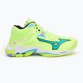 Buty do siatkówki Mizuno Wave Lightning Z8 Mid neo lime/black/splish splash 2