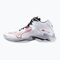 Buty do siatkówki Mizuno Wave Lightning Z8 Mid white/salsa/black