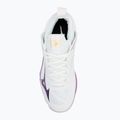 Buty do siatkówki damskie Mizuno Wave Dimension white/patrician purple/quince 5