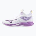 Buty do siatkówki damskie Mizuno Wave Dimension Mid white/patrician purple/quince