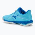 Buty do tenisa damskie Mizuno Wave Exceed Light 2 AC river blue/white/mugen blue 3
