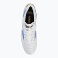 Buty piłkarskie męskie Mizuno Morelia II Japan Md white/laser blue/gold 5