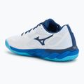 Buty do tenisa męskie Mizuno Wave Enforce Court AC white/ estate blue/ river blue 3