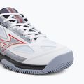 Buty do padla męskie Mizuno Break Shot 4 Padel white/salsa/aleutian 7