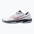 Buty do padla męskie Mizuno Break Shot 4 Padel white/salsa/aleutian