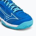 Buty do tenisa dziecięce Mizuno Exceed Star CC mugen blue/ white/ river blue 7