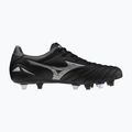 Buty piłkarskie męskie Mizuno Morelia Neo IV Pro MIX black/galaxy silver 2