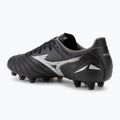 Buty piłkarskie męskie Mizuno Morelia Neo IV Pro FG black/galaxy silver 3