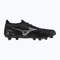 Buty piłkarskie męskie Mizuno Morelia Neo IV β Japan FG black/galaxy silver 2