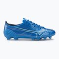 Buty piłkarskie męskie Mizuno α Elite FG white/laser blue/gold 2