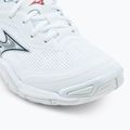 Buty do piłki ręcznej damskie Mizuno Wave Stealth 6 white/aleutian/cloud pink 7