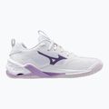 Buty do piłki ręcznej Mizuno Wav Stealth Neo 2 white/navy peony/peach parfait 2