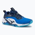 Buty do piłki ręcznej męskie Mizuno Wave Stealth Neo 2 mugen blue/white/estate blue